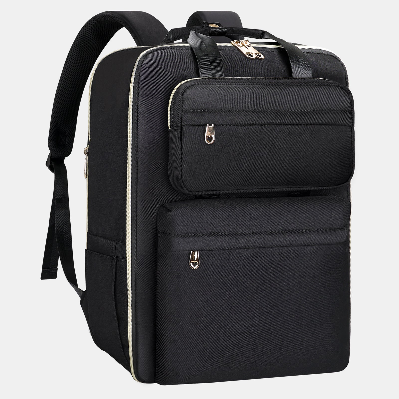 Estarer Leather Briefcase Messenger Laptop Bag Pink