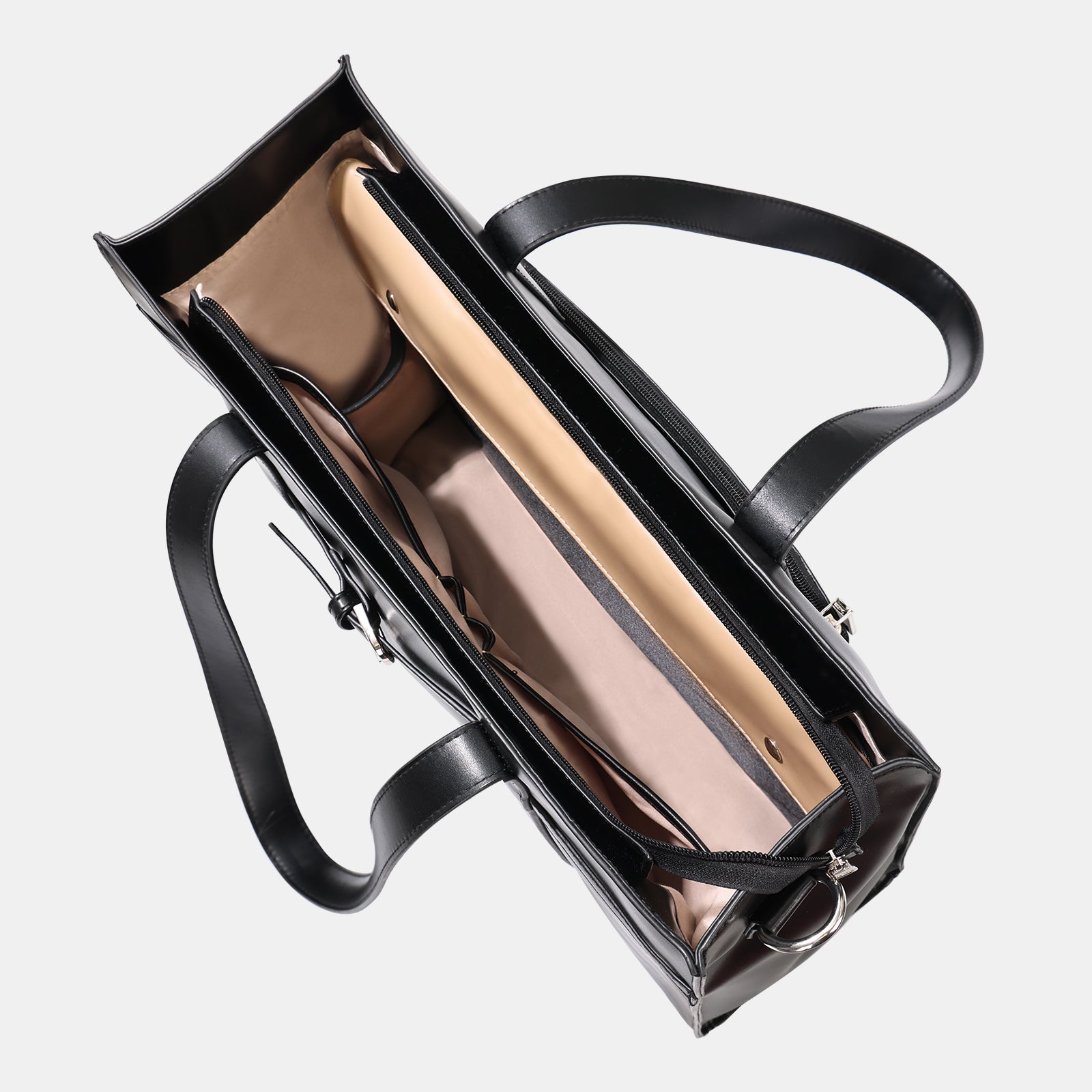 ESTARER LEATHER LAPTOP TOTE BAG