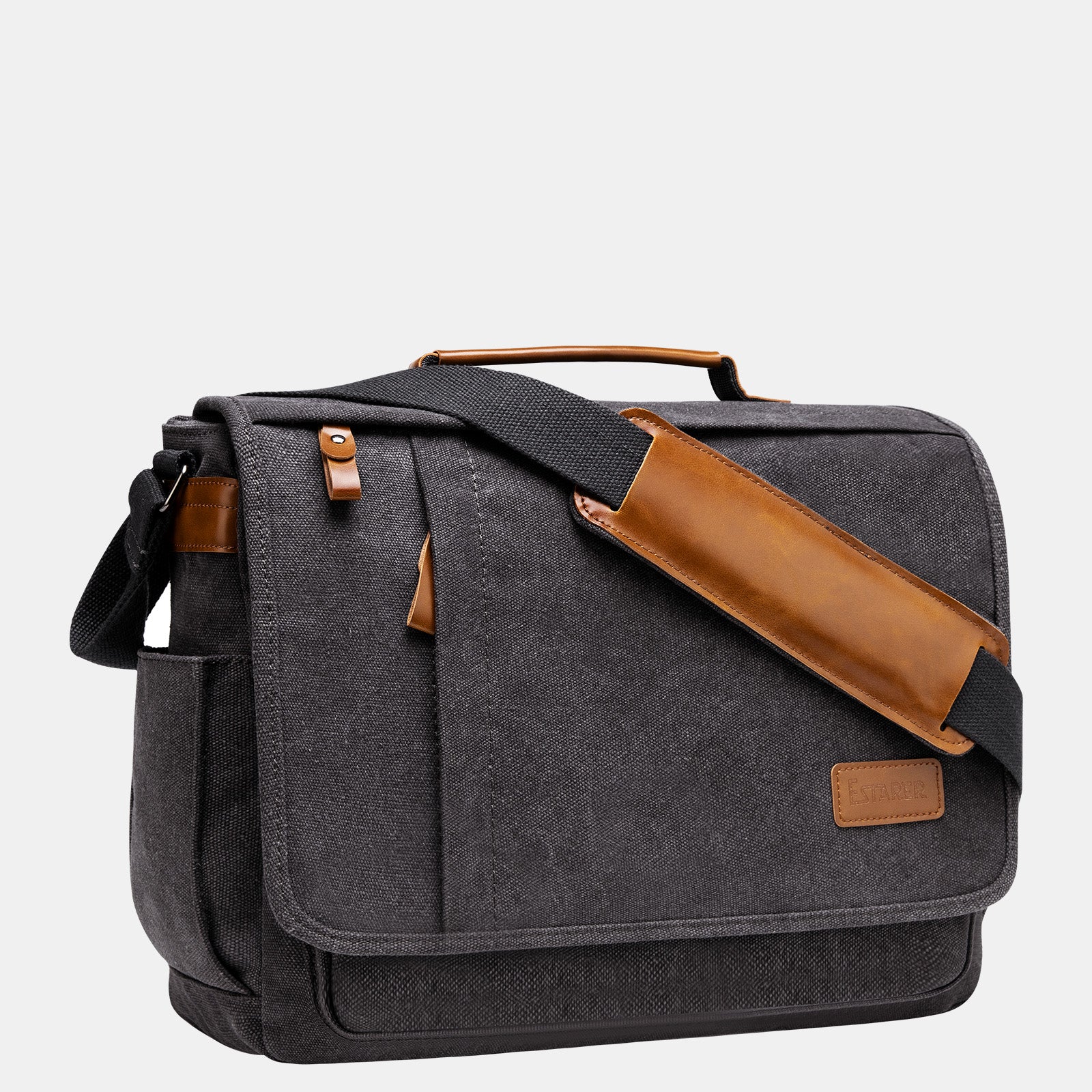 Estarer Canvas Laptop Messenger Tasche