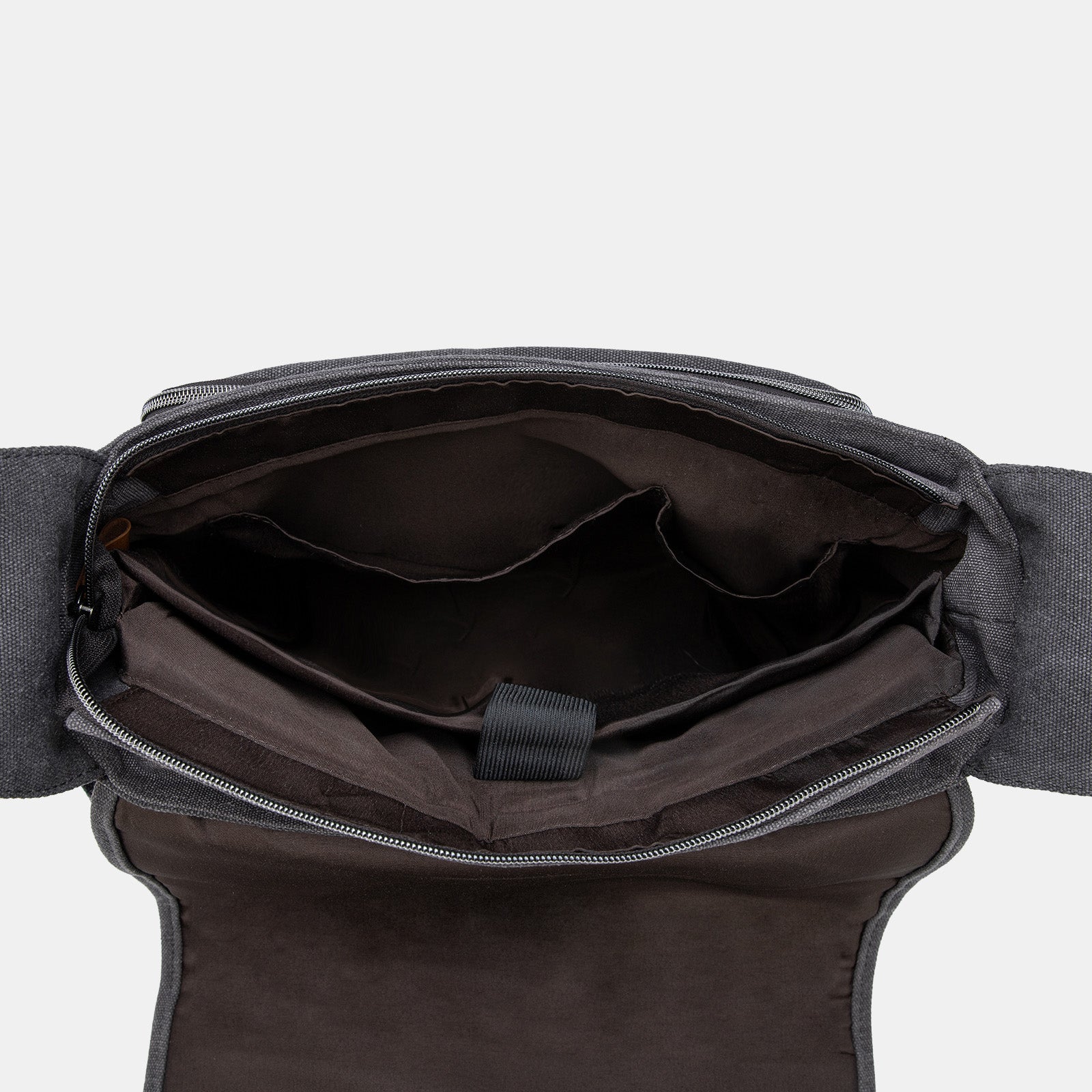 Estarer Velcro Laptop Messenger Bag Grey