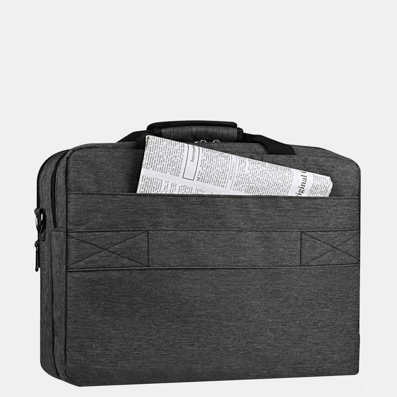 BERTASCHE EXPANDABLE LAPTOP BRIEFCASE