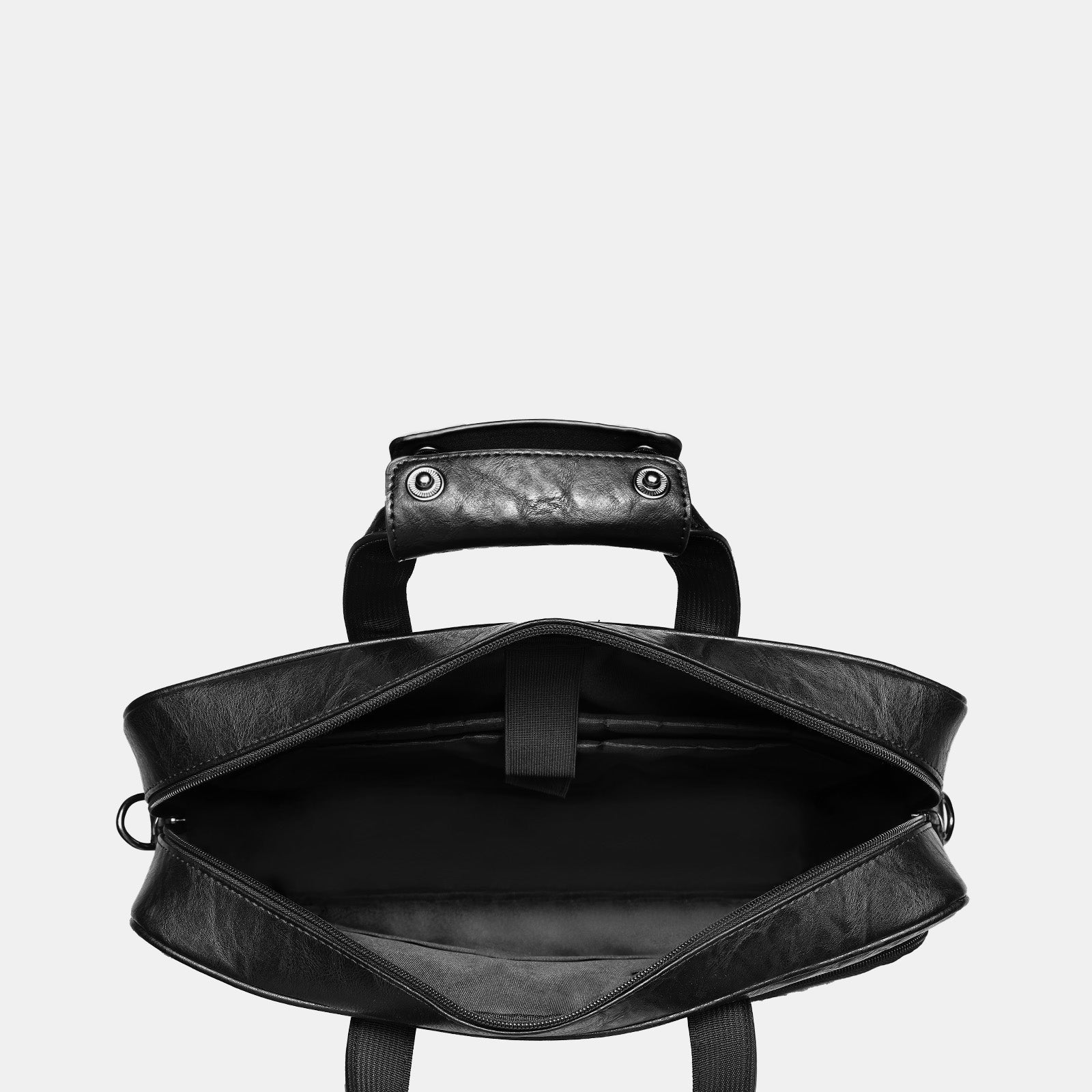 BERTASCHE LEATHER LAPTOP BRIEFCASE