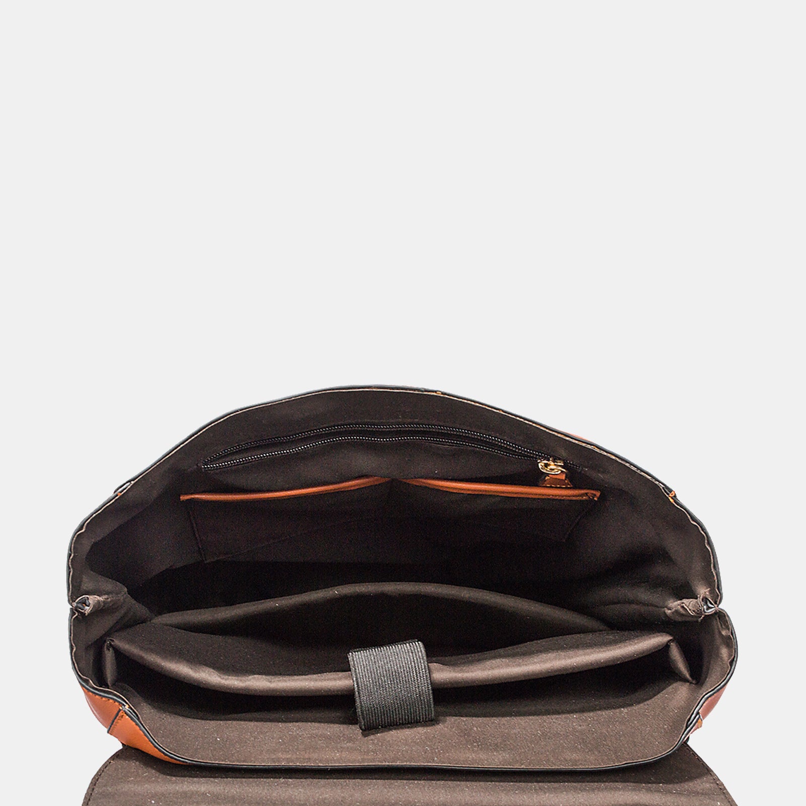 Estarer Women Leather 15.6 Inch Laptop Backpack College Bag Brown