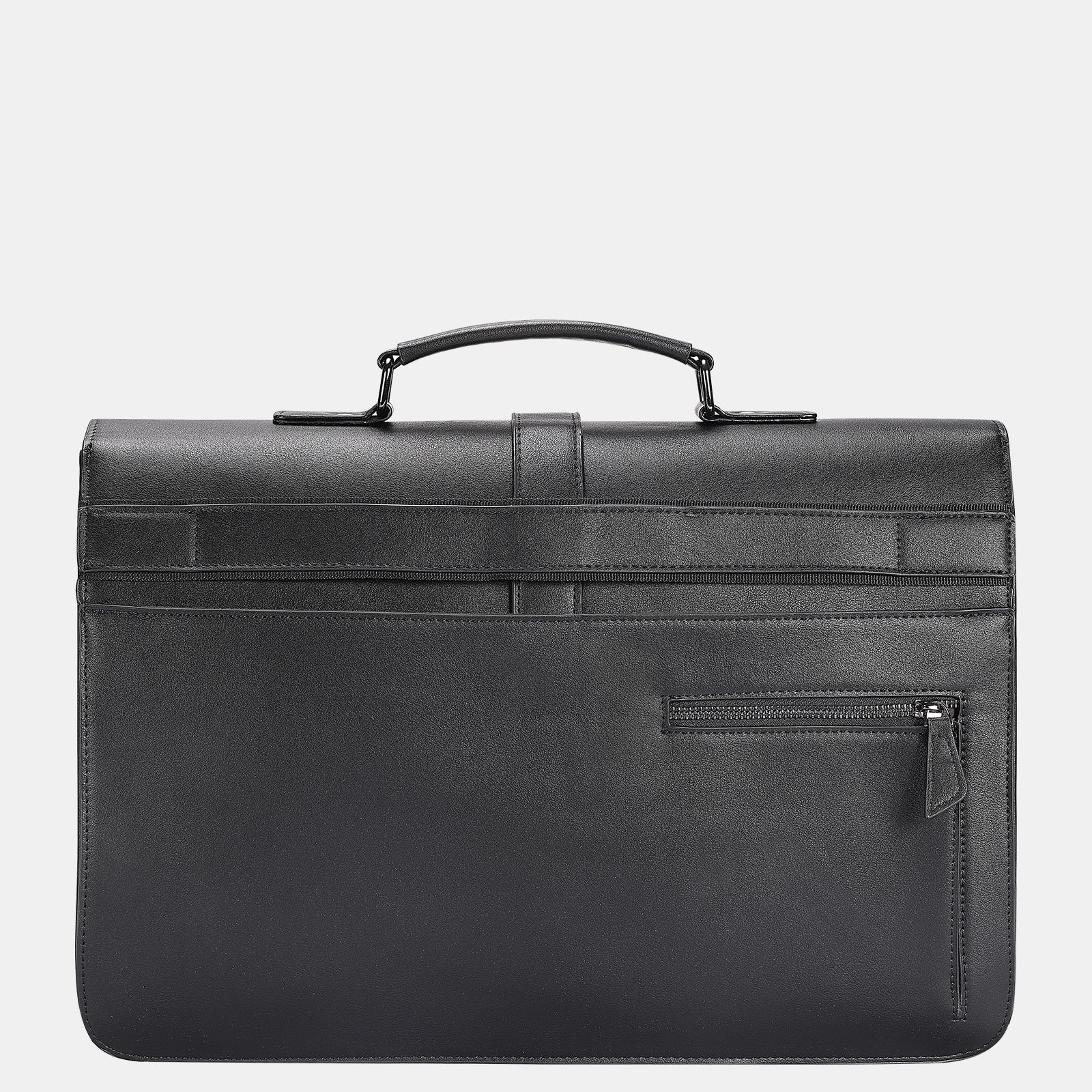 Estarer Laptop Leather Briefcase Black