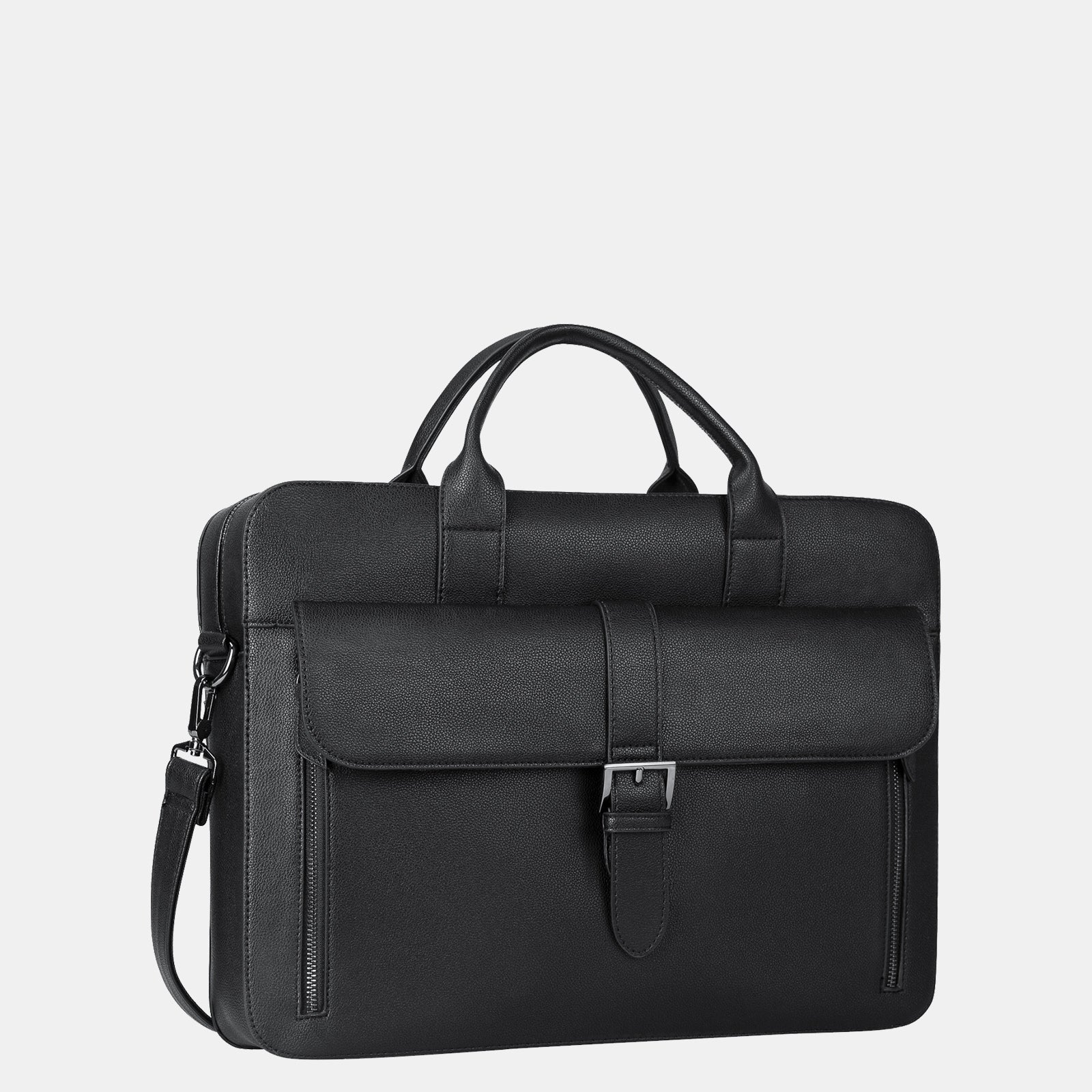 Estarer Men's PU Leather Laptop Briefcase