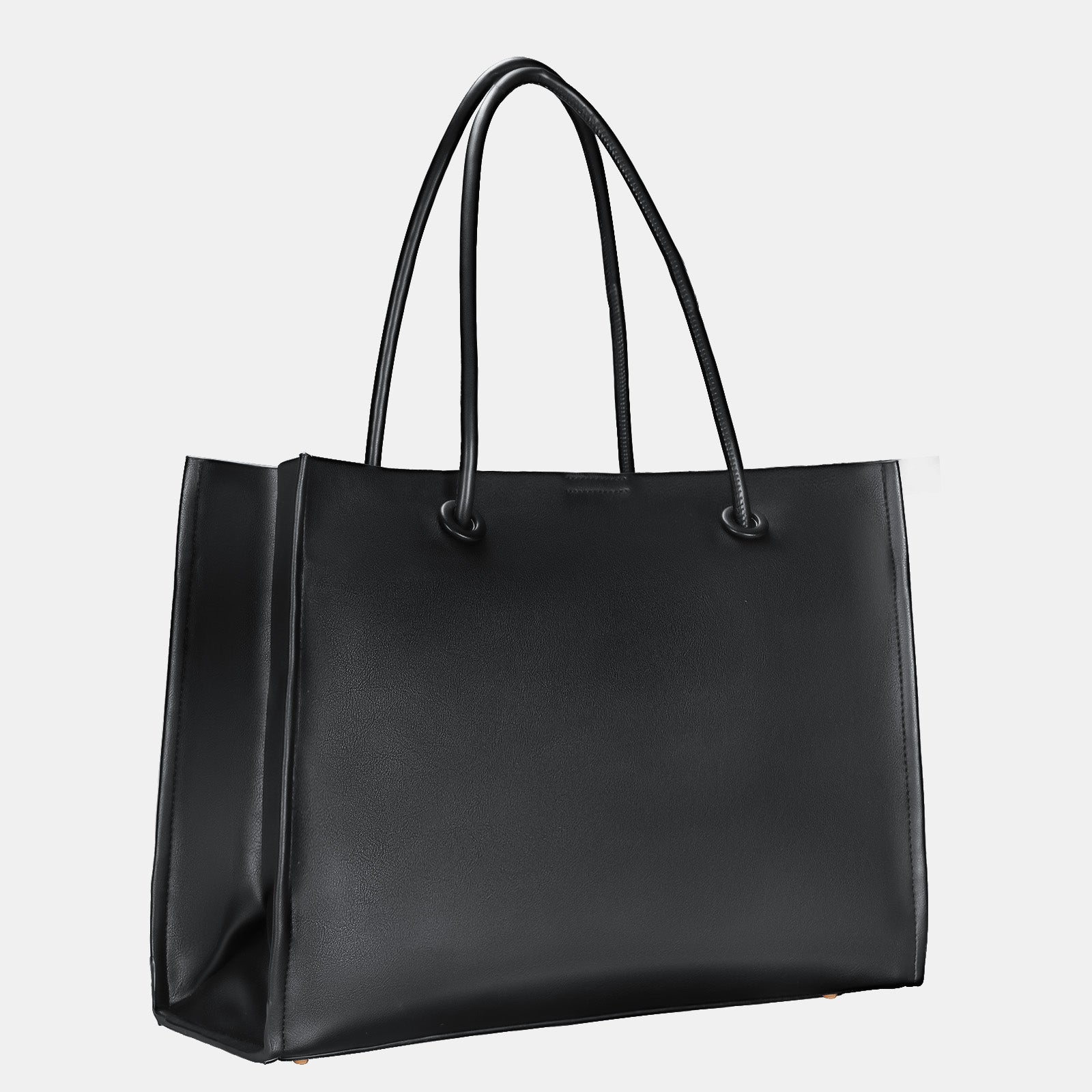 Bertasche Women's Leather Tote Bag Black