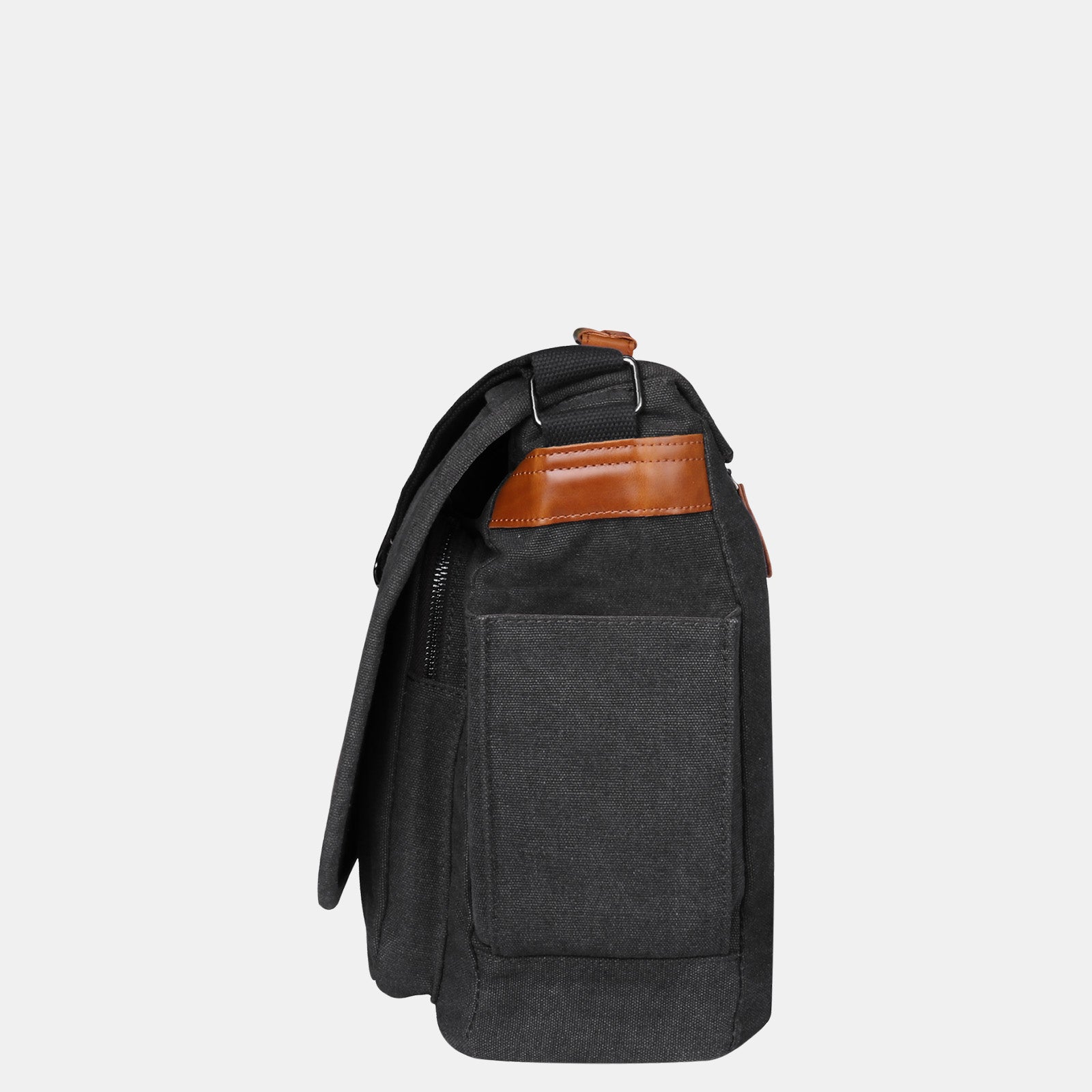 Estarer Large Laptop Messenger Bag Black