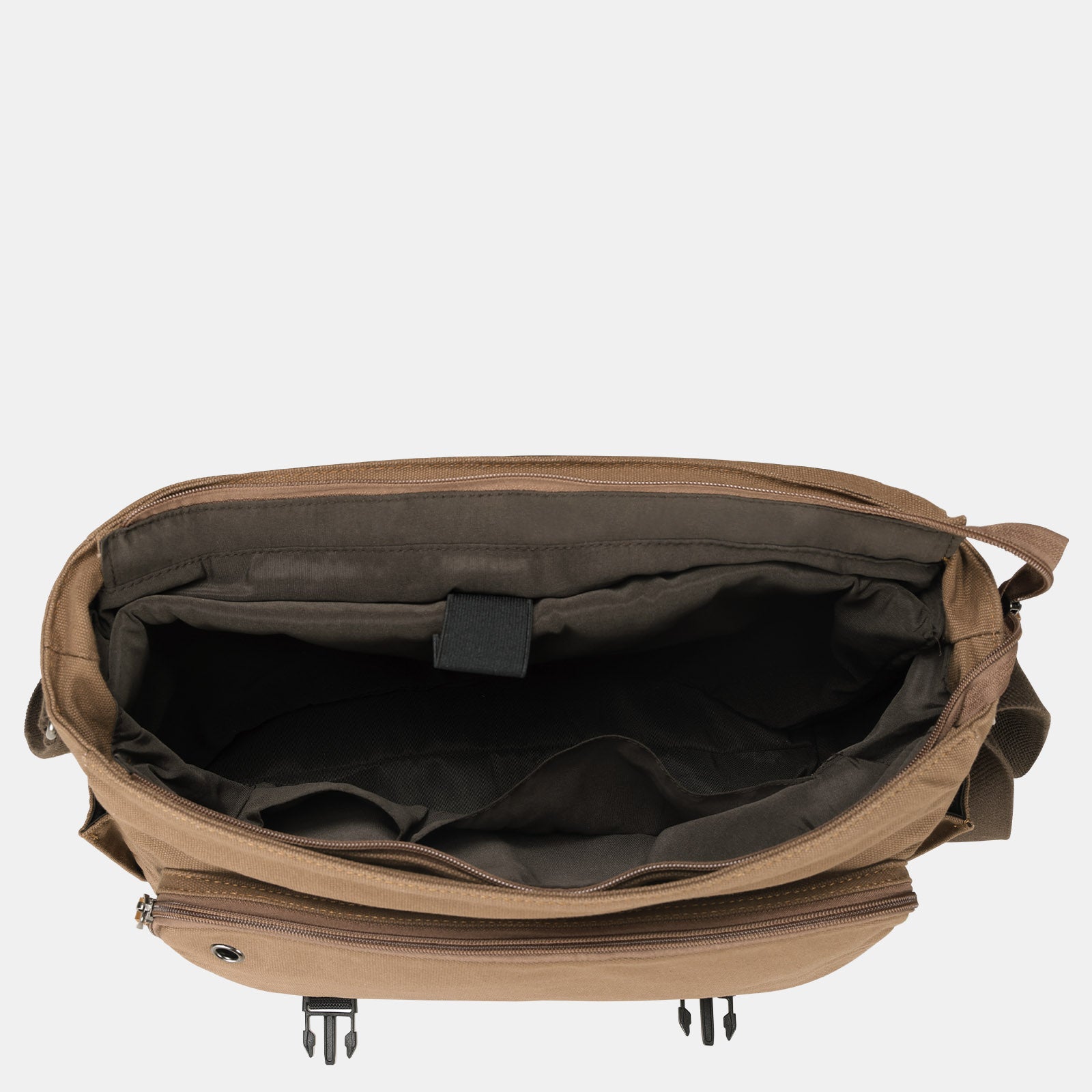 Estarer Large Laptop Messenger Bag Brown