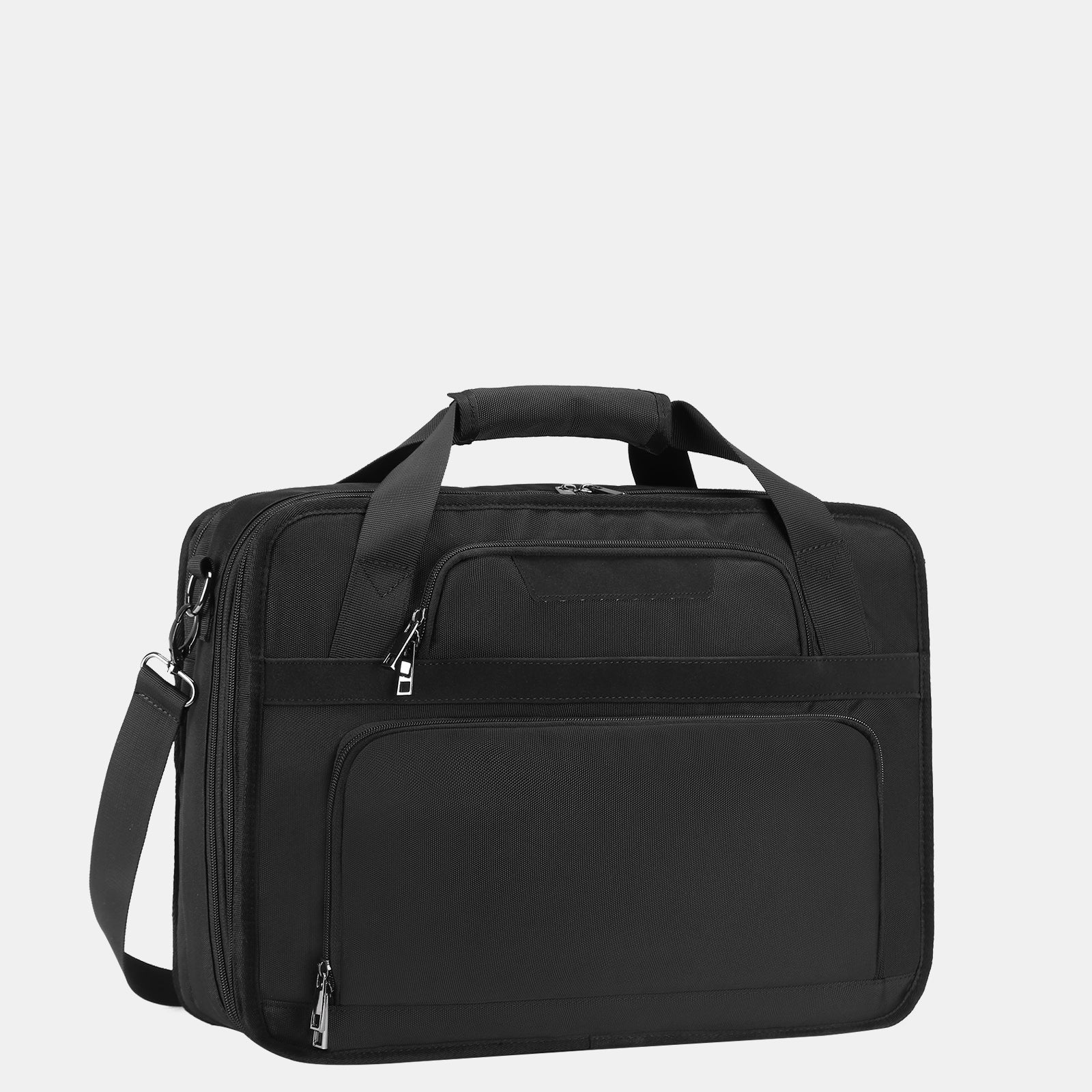 Estarer Mens Laptop Briefcase Black for Business