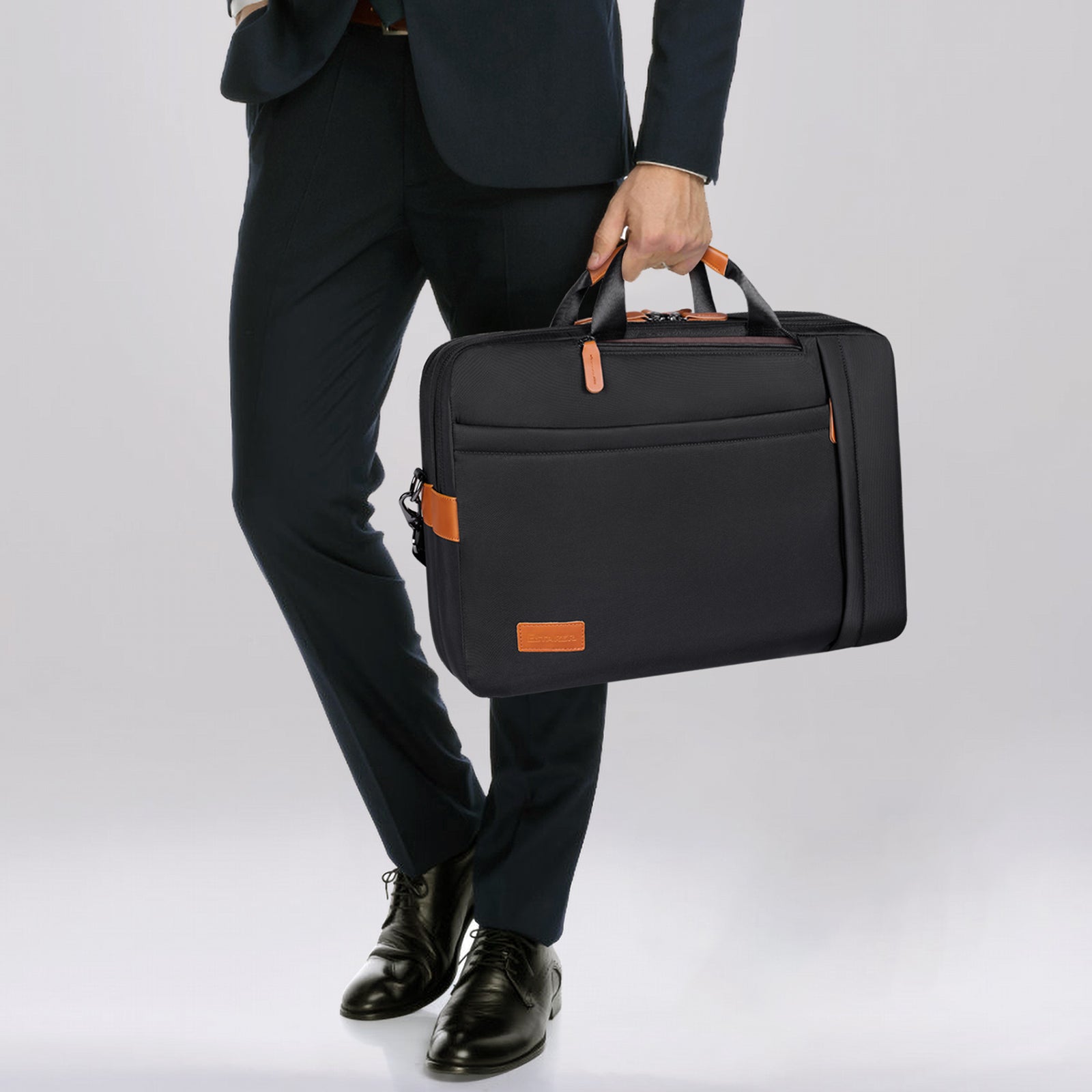 Estarer Nylon 3Way Convertible Backpack Briefcase